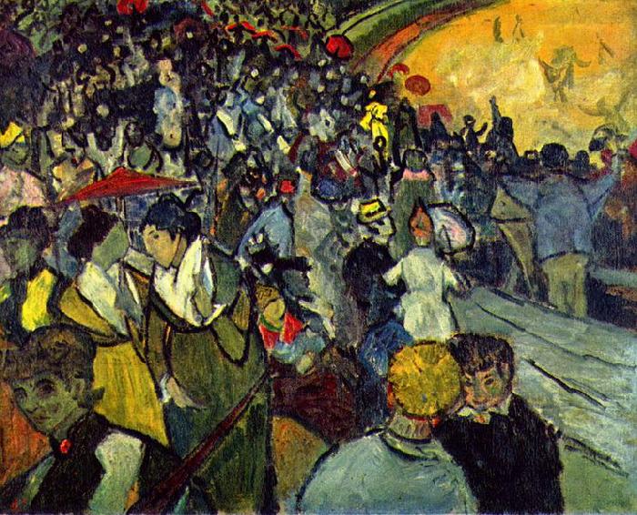 Vincent Van Gogh Die Arenen von Arles oil painting image